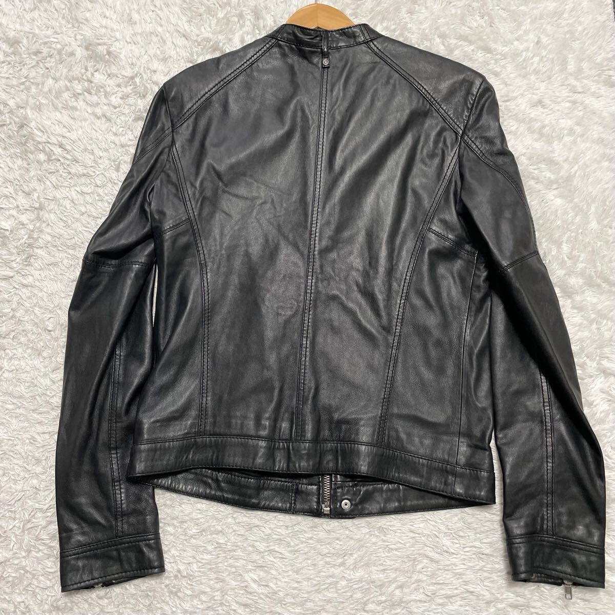 美品 人気 Lサイズ!! DIESEL ディーゼル 最高級 ラムレザー 美品 人気 Lサイズ!! DIESEL ディーゼル 最高級 ラムレザー