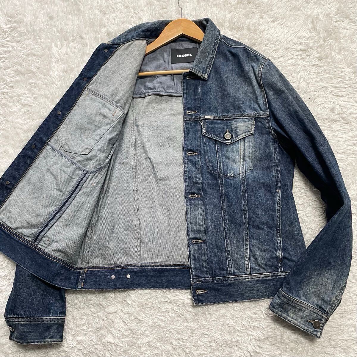 希少!XLサイズ DIESEL ディーゼル デニムジャケット ブルゾン G 希少!XLサイズ DIESEL ディーゼル デニムジャケット ブルゾン G