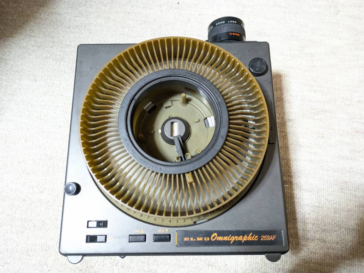 ELMO エルモ Omnigraphic 253AF 映写機 プロジェクター スライド ELMO エルモ Omnigraphic 253AF 映写機 プロジェクター スライド