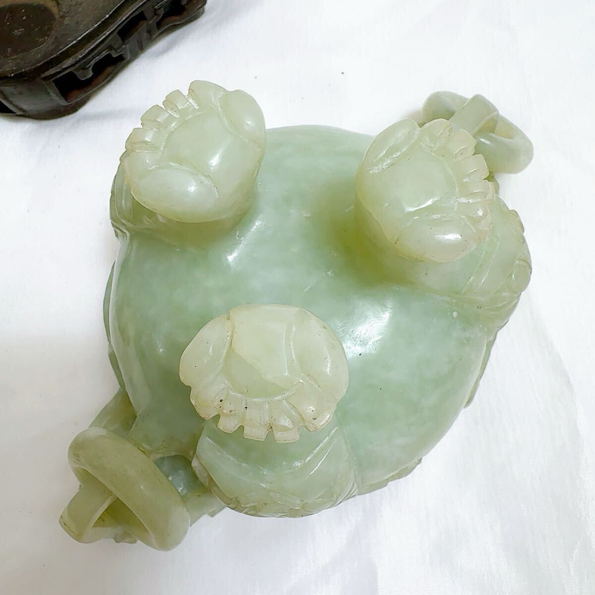 1円スタート 香炉 置物 翡翠 中国古玩 中国美術 彫刻 古美術 1円スタート 香炉 置物 翡翠 中国古玩 中国美術 彫刻 古美術