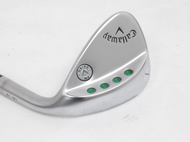 [3987]キャロウェイ PM GRIND 2019 CHROME ウェッジ 58-12　KBS Hi Rev 2.0(Wedge)　58度　USモデル　（1403）