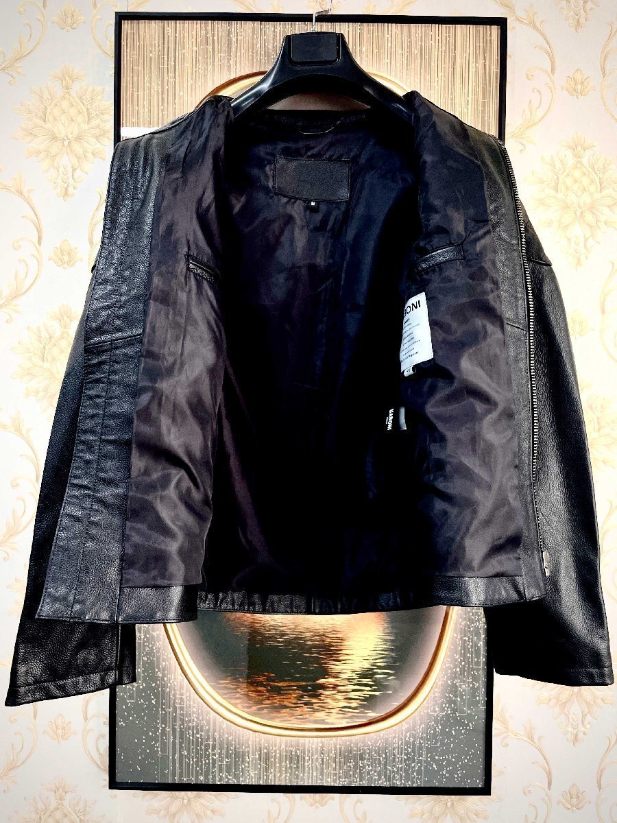 最高級EU製&定価19万◇UABONI*ユアボニ*レザージャケット 最高級EU製&定価19万◇UABONI*ユアボニ*レザージャケット
