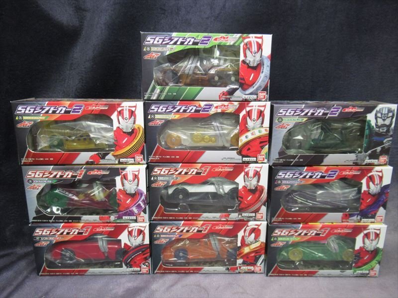 新品 未開封 仮面ライダー ドライブ SGシフトカー 1・2セット 新品 未開封 仮面ライダー ドライブ SGシフトカー 1・2セット