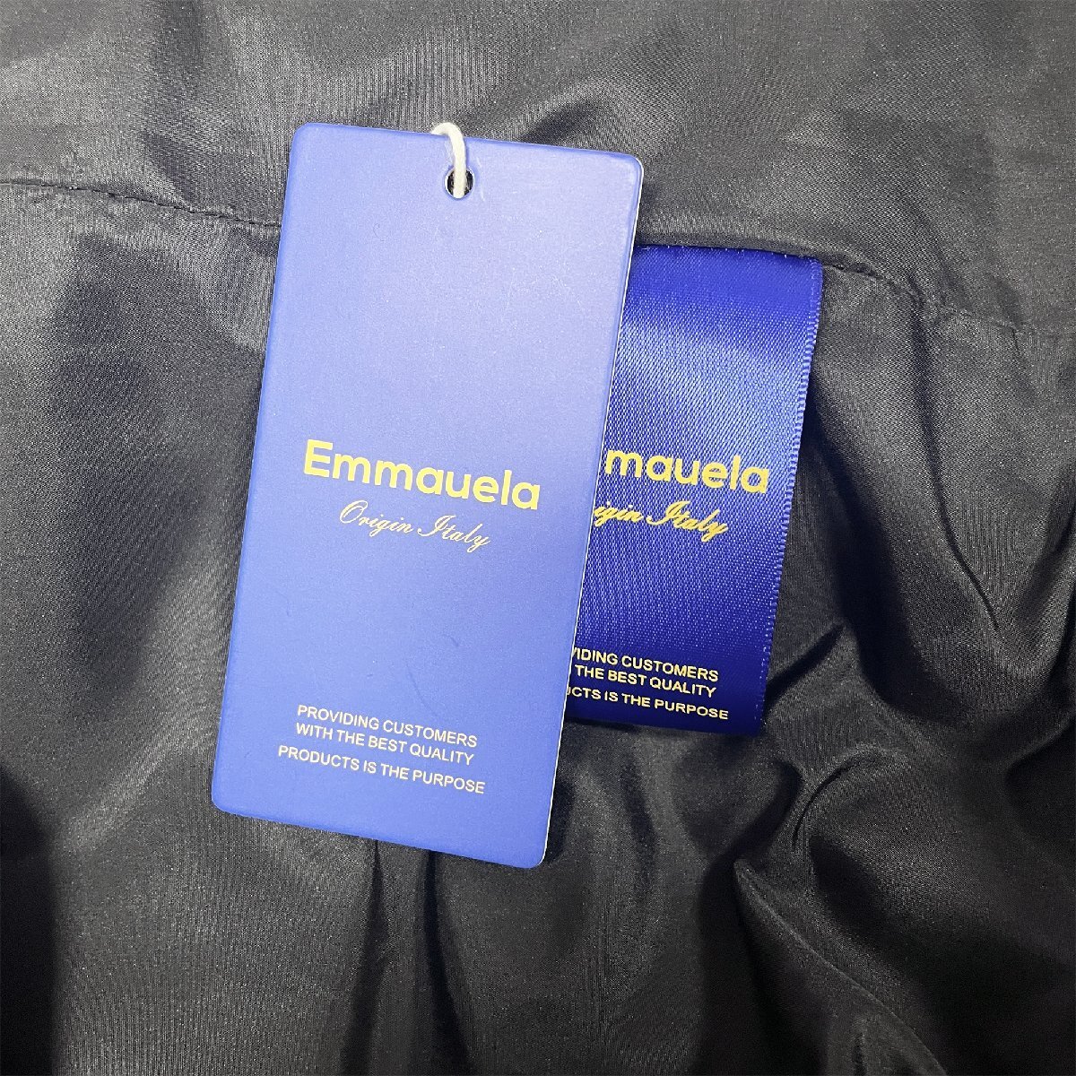 豪華ミンク/カシミヤ混・毛皮ファーコート 定価5万◇Emmauela 豪華ミンク/カシミヤ混・毛皮ファーコート 定価5万◇Emmauela