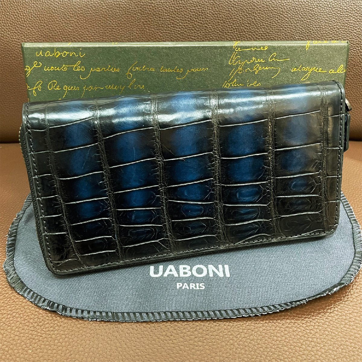 高級 限定EU製&定価68万◇UABONI*アメリカアリゲーター 高級 限定EU製&定価68万◇UABONI*アメリカアリゲーター