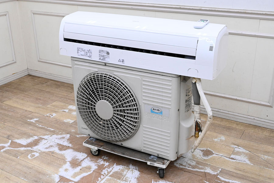 EA25 安心の高級機(jī) 日立制 業(yè)務(wù)用 店舗用 事務(wù)所 オフィス エアコン 冷暖房 壁掛け 3馬力 RPK-GP80K2/RAS-GP80RSHJ1 単相200V 2020年制