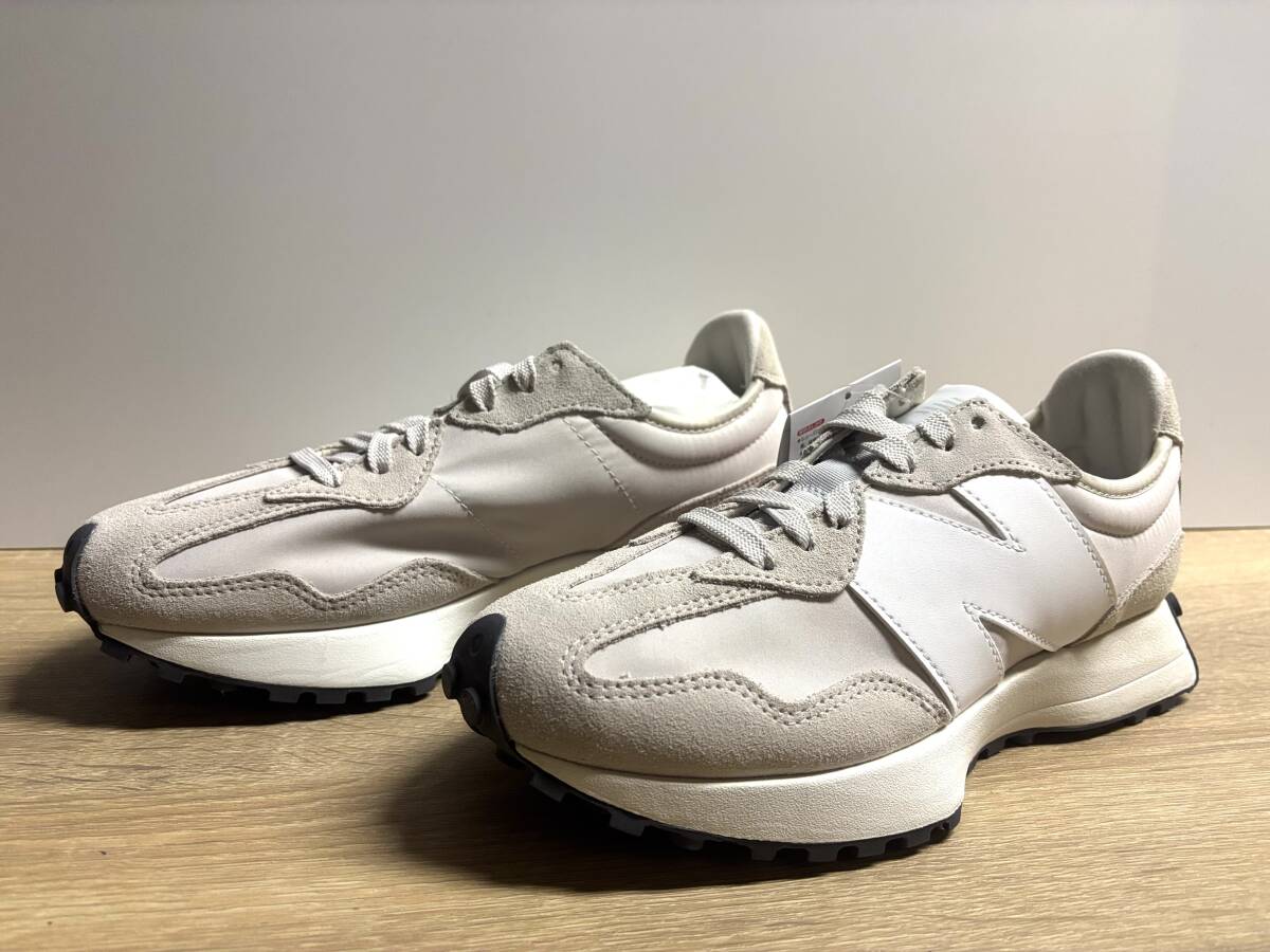 未使用 26.5cm D ニューバランス U327EE ベージュ new balance
