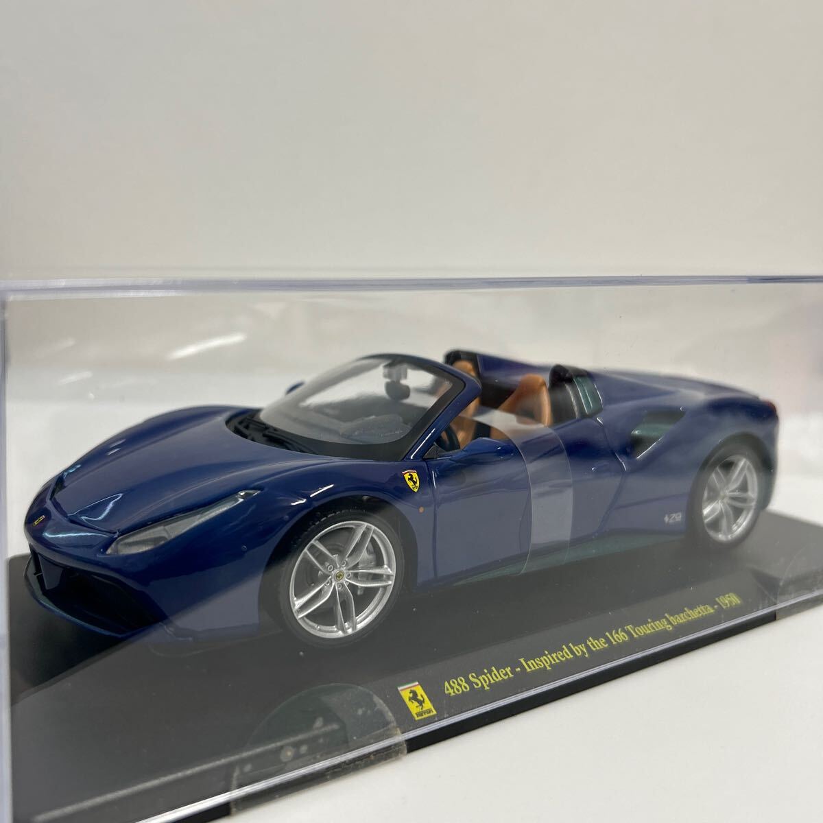  der Goss чай nire* grande .* Ferrari коллекция 1/24 #51 FERRARI 488 Spider Inspired by 166 1950 70th Spider миникар 