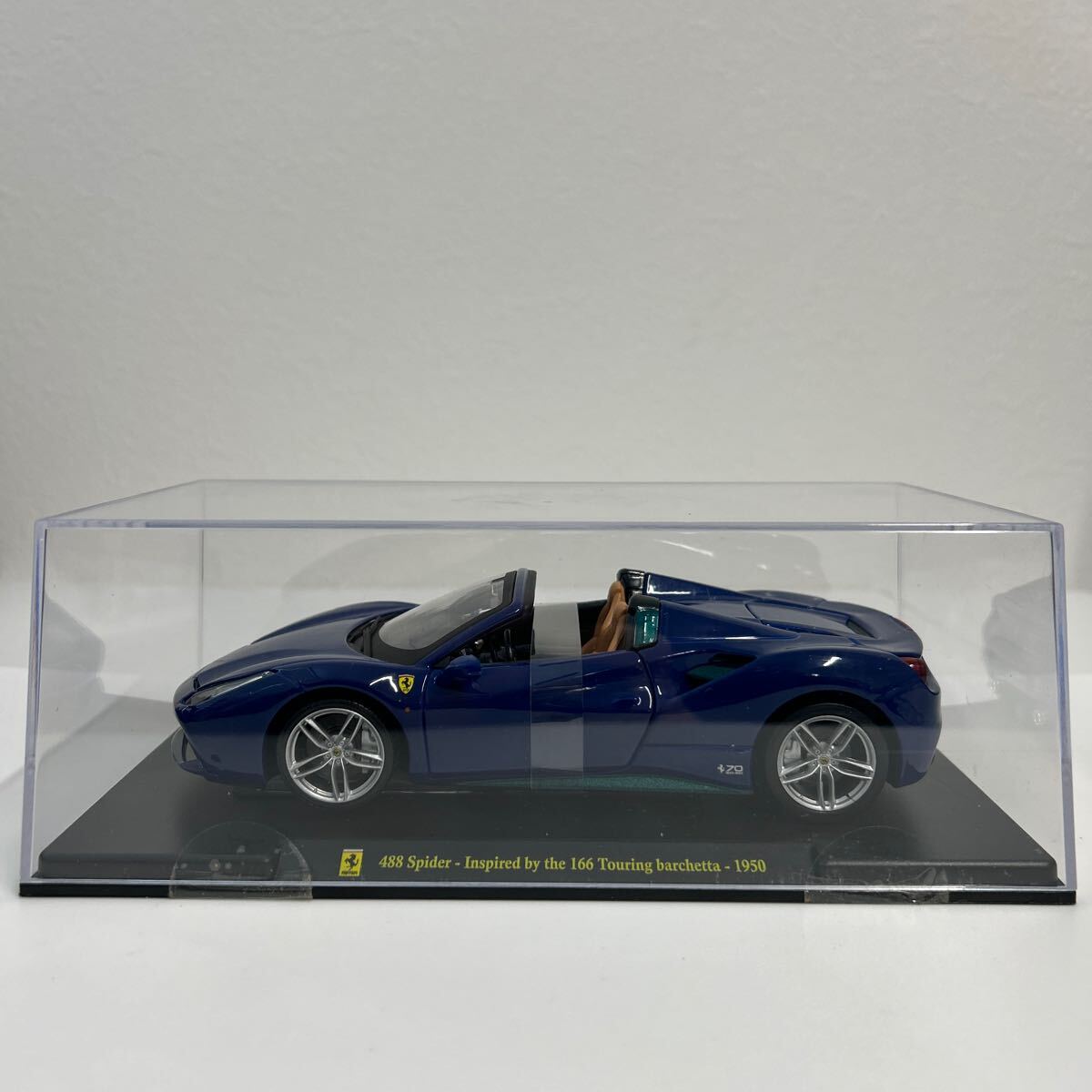  der Goss чай nire* grande .* Ferrari коллекция 1/24 #51 FERRARI 488 Spider Inspired by 166 1950 70th Spider миникар 