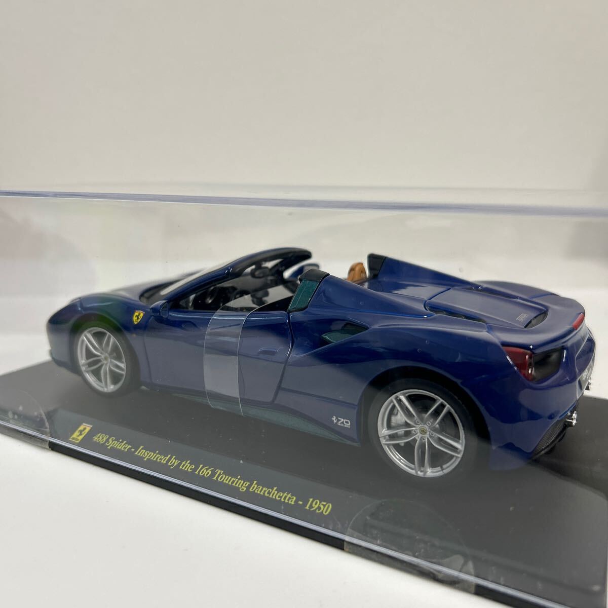  der Goss чай nire* grande .* Ferrari коллекция 1/24 #51 FERRARI 488 Spider Inspired by 166 1950 70th Spider миникар 