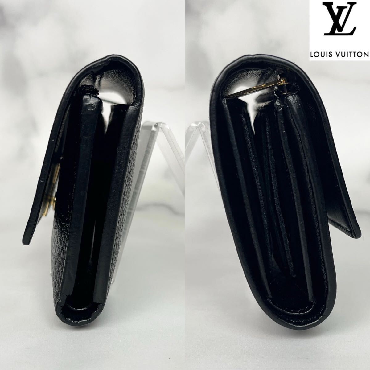特極美品 LOUIS VUITTON ポルトフォイユ カプシーノ 三つ折り 特極美品 LOUIS VUITTON ポルトフォイユ カプシーノ 三つ折り