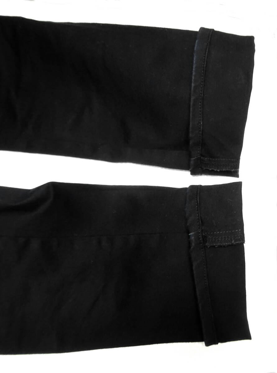 ★EDWIN INTERNATIONAL BASIC ME423 エドウィン / ストレッチ・デニムパンツ・フレアパンツ・ブラック・サイズ：30 / USED_画像8