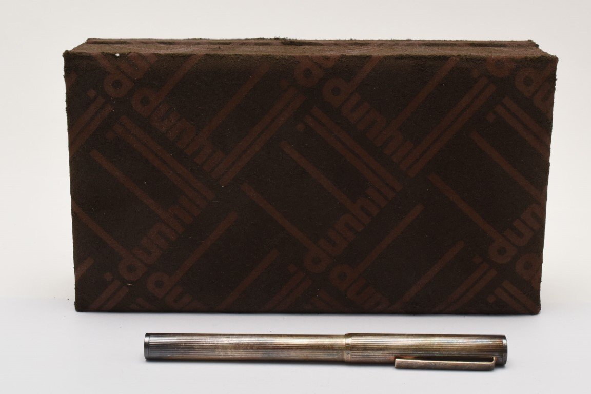 箱付き ダンヒル ペン先 14K 585 万年筆 Dunhill(ダンヒル 箱付き ダンヒル ペン先 14K 585 万年筆 Dunhill(ダンヒル
