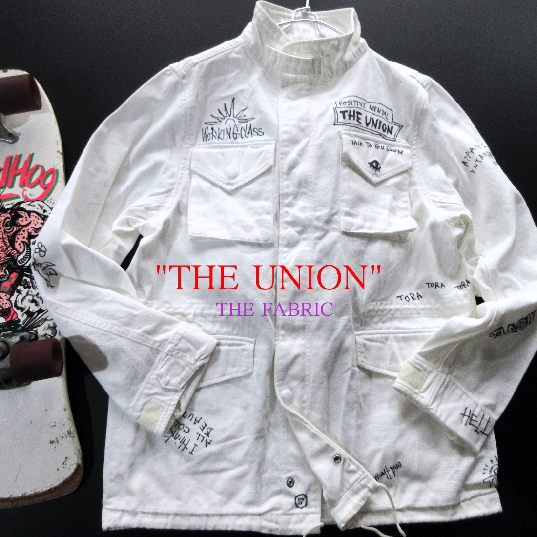 THE UNION / THE FABRIC】未使用 29700円 M-65 ミリタリー THE UNION / THE FABRIC】未使用 29700円 M-65 ミリタリー