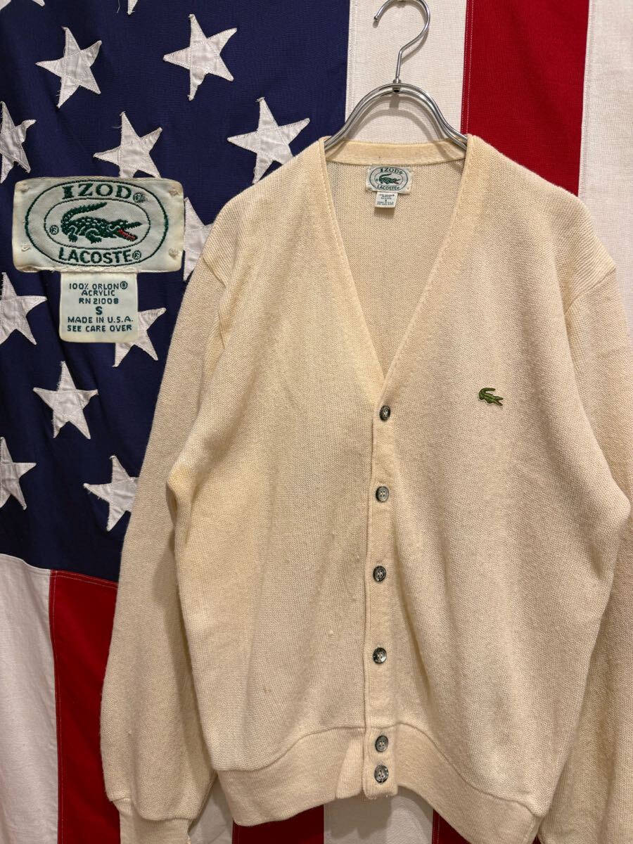 ☆80s☆USA製☆IZOD LACOSTE☆アイゾッドラコステ☆アクリル ☆80s☆USA製☆IZOD LACOSTE☆アイゾッドラコステ☆アクリル