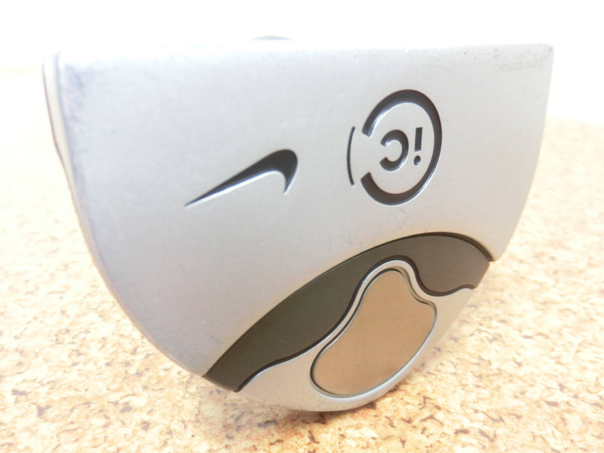 ?NIKE ナイキ iC 2015 ミッドマレット パター 34インチ 純正スチールシャフト 中古品?T2056