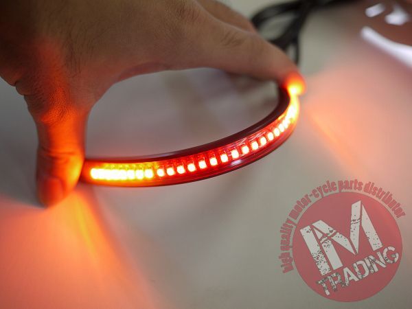 LEDラバーテール ウインカー付き 曲面OK 両面テープ貼り付け ゆうパケット対応RMX250 DRZ400SM GSR250 GSR400 GSR750 GSXR-1000等に