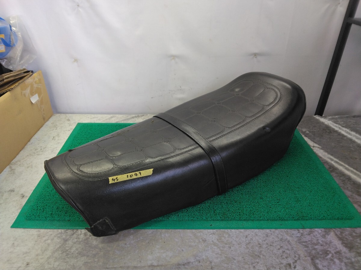 1049 GS400 純正 シート(検 GS400 450 GT380 GSX250E 400E ゴキ 1049 GS400 純正 シート(検 GS400 450 GT380 GSX250E 400E ゴキ