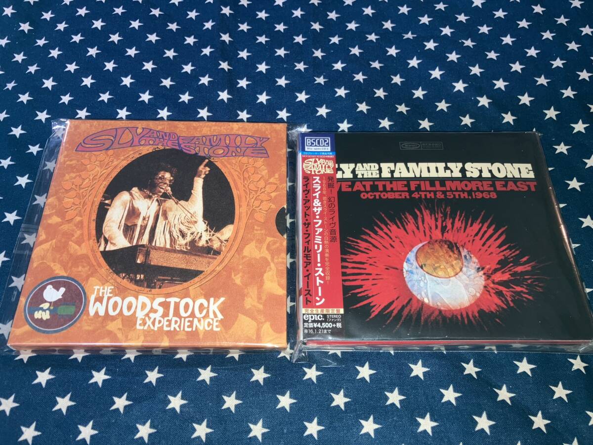 SLY & THE FAMILY STONE『WOODSTOCK~』『LIVE AT FILLMORE~』など5枚_画像3
