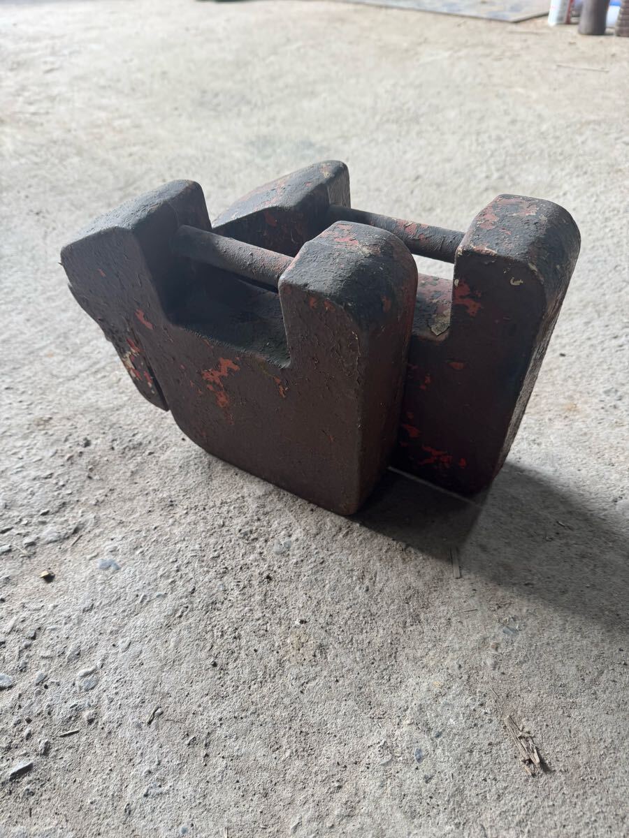 加茂市発　メーカー不明　ウエイト　20kg×2　現状販売　直接取引限定　①_画像3