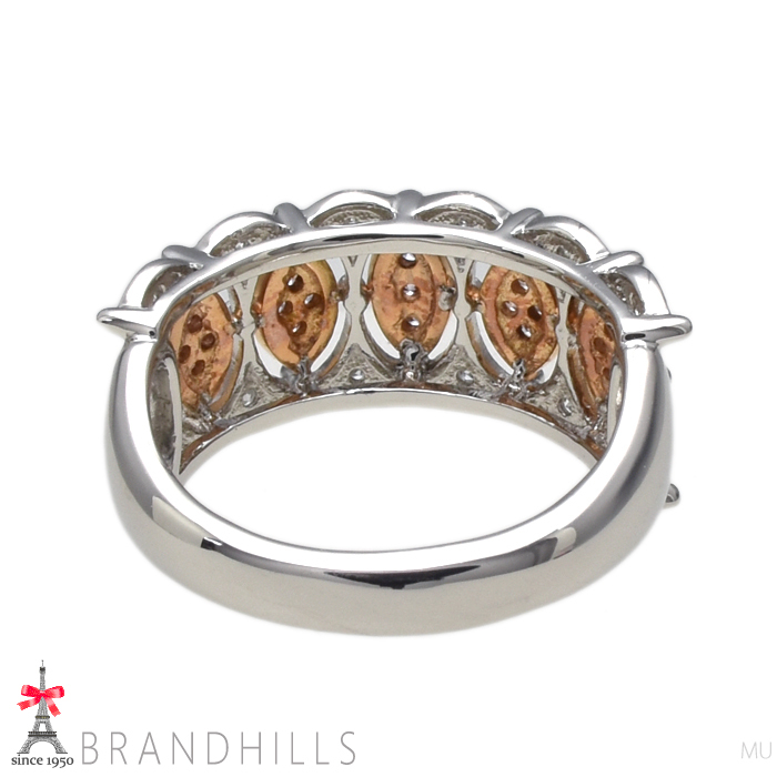 ダイヤモンド 0.22ct リング 鑑別書付 PT950 プラチナ K18金 ダイヤモンド 0.22ct リング 鑑別書付 PT950 プラチナ K18金