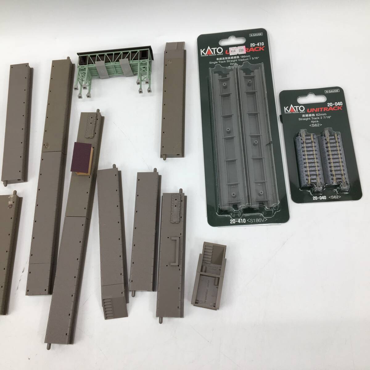 18.KATO TOMYTEC BUSCH他 ジオラマ用品 18点セット - 模型製作