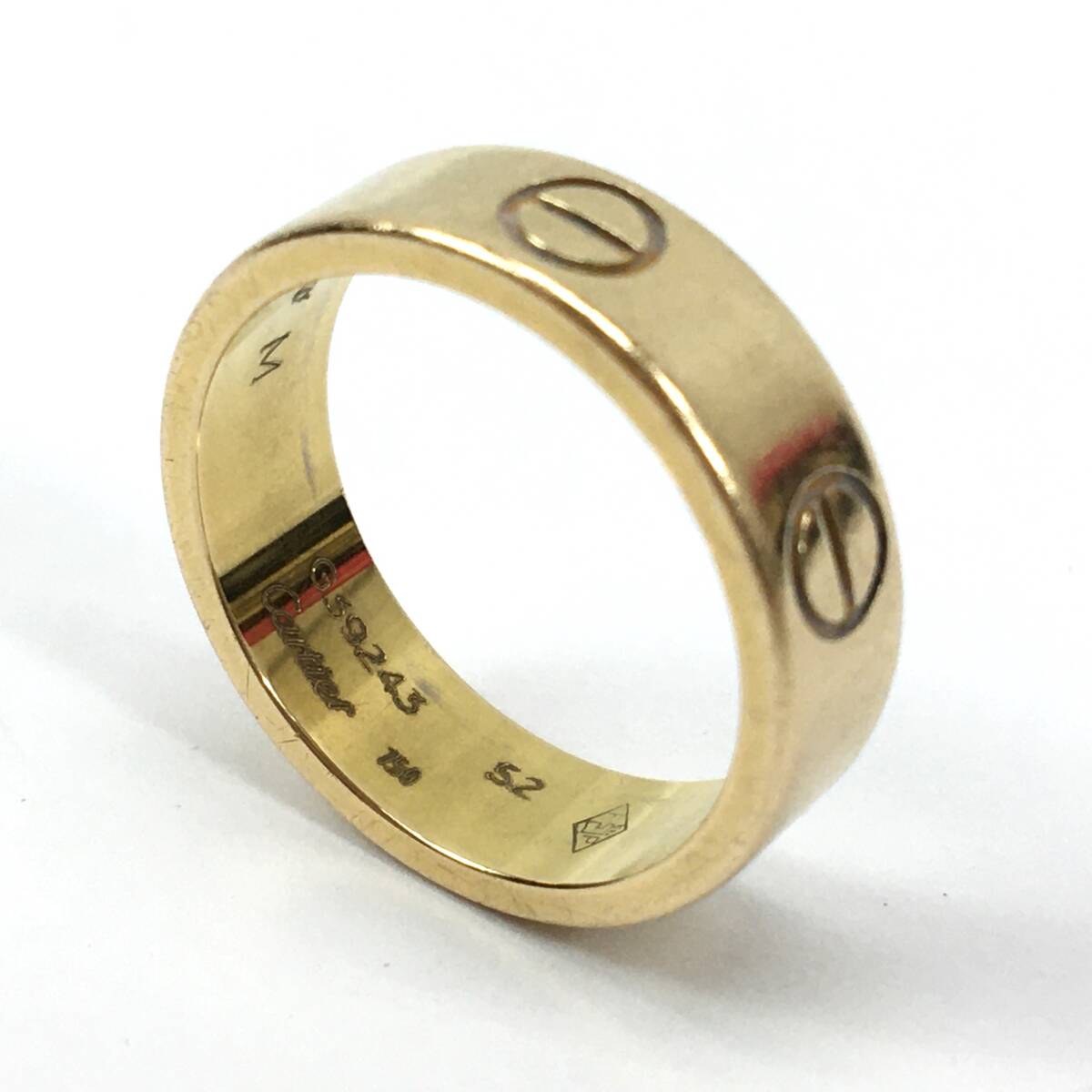 Cartier/カルティエ ラブリング 750刻印 ゴールド/金/K18 約6.5g Cartier/カルティエ ラブリング 750刻印 ゴールド/金/K18 約6.5g