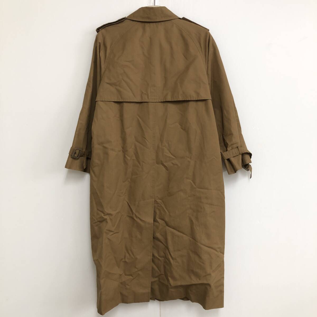 Yves Saint Laurent イヴサンローラン ステンカラーコート ベージュ系 メンズ レディース アウター 25c菊NS