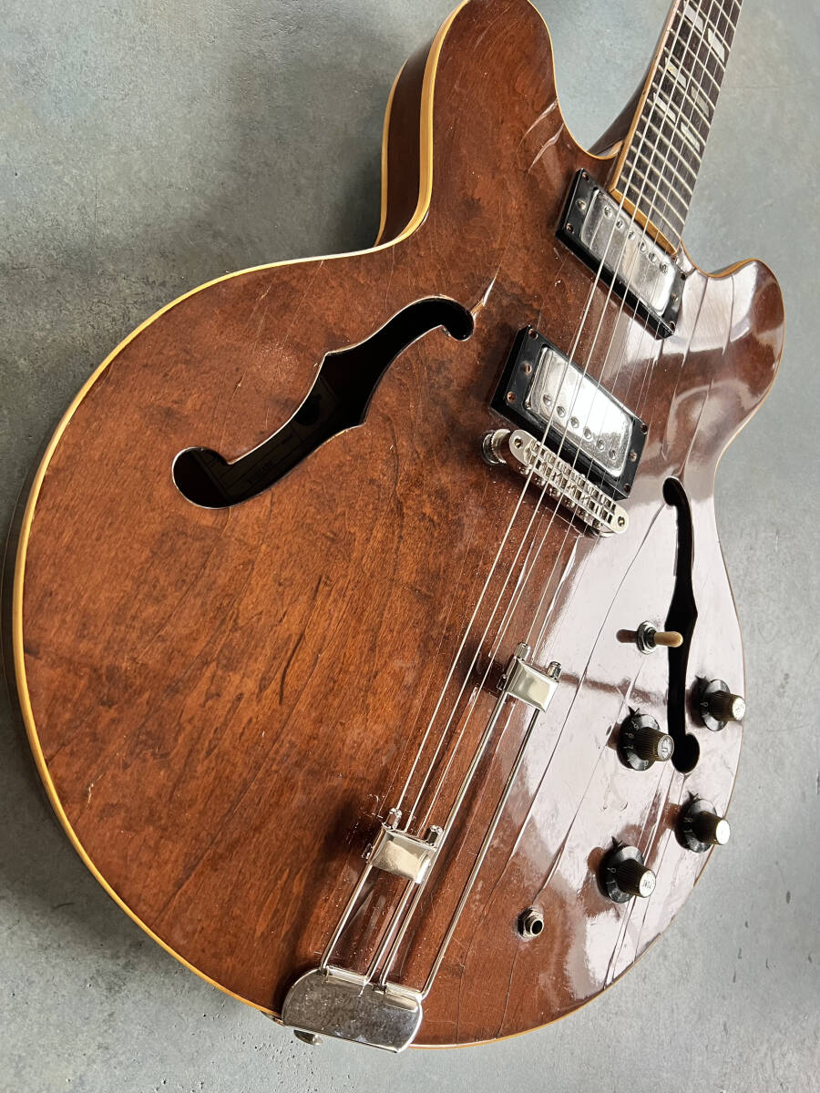 Epiphone Riviera 1977~79 год производства l Epiphone li vi ela голубой этикетка период Мацумоку промышленность производства l Vintage 