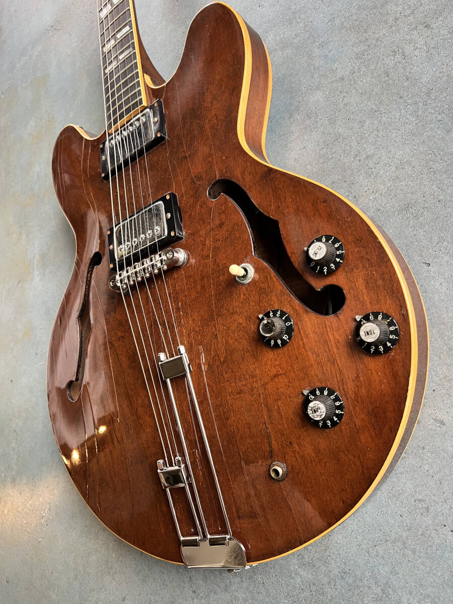 Epiphone Riviera 1977~79 год производства l Epiphone li vi ela голубой этикетка период Мацумоку промышленность производства l Vintage 