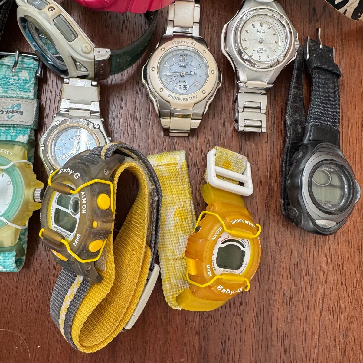 ☆1円スタート・62点まとめ売り☆CASIO カシオ Baby-G ベイビーG ☆1円スタート・62点まとめ売り☆CASIO カシオ Baby-G ベイビーG