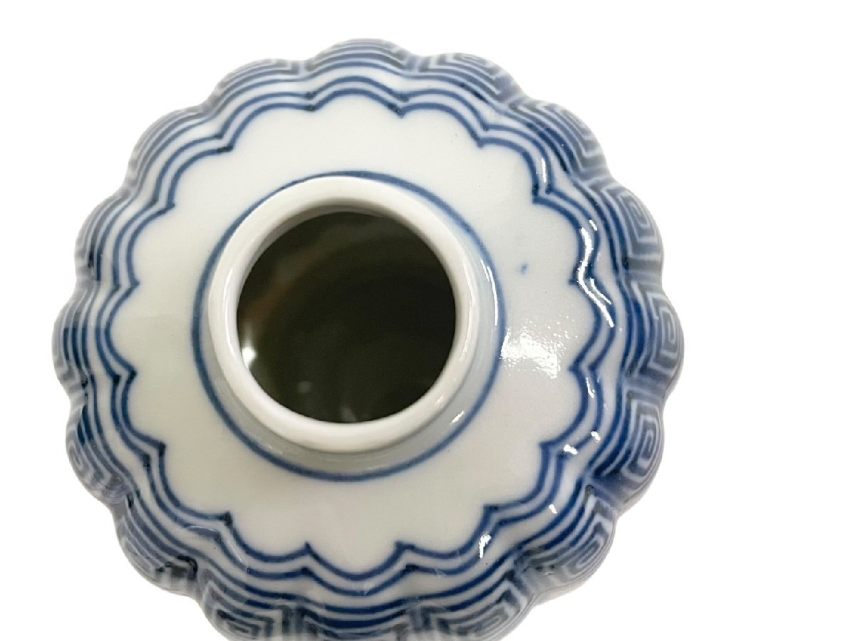在銘『平安春峰』作 茶入 染付 茶壷 京焼 茶道具 茶道 茶器(染付 在銘『平安春峰』作 茶入 染付 茶壷 京焼 茶道具 茶道 茶器(染付