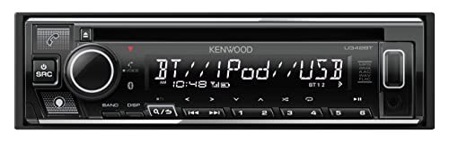 ケンウッド 1DINレシーバー U342BT MP3 WMA AAC WAV FLAC対応 CD USB iPod Bluetooth ケンウッ