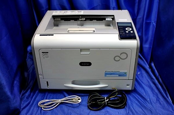 カウンター116414枚/ 富士通 FUJITSU A3対応 モノクロレーザープリンター ◆XL-9322◆USB2.0ケーブル付き 57290Y
