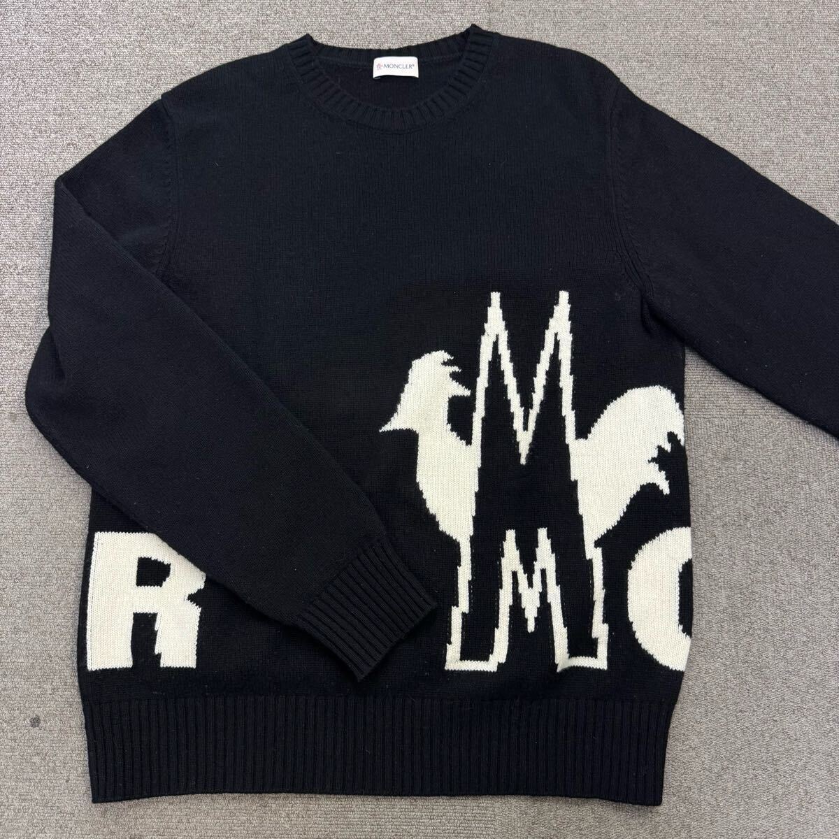 2『極美品・最高峰』MONCLER モンクレール メンズ クルーネック 