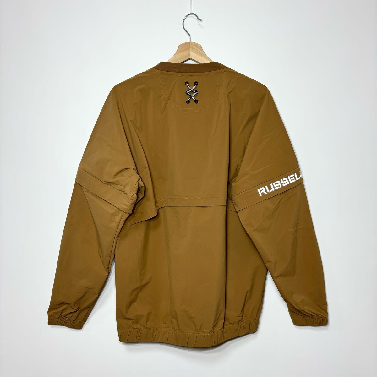 【新品】ラッセルノ russeluno スニード ブルゾン ゴルフ ブラウン Yahoo!オークション - 新品 ラッセルノ ゴルフ 2WAY プル
