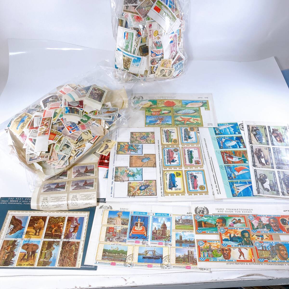 未検品・ジャンク】海外 切手 大量まとめ コレクター収集品 未検品・ジャンク】海外 切手 大量まとめ コレクター収集品