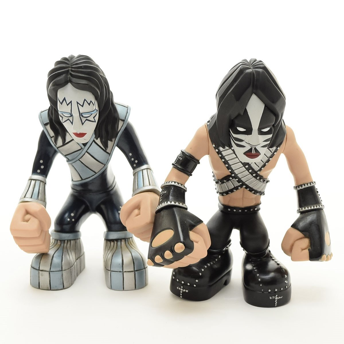 ☆545047 KISS ソフビフィギュア 4体セット キッス デフォルメ ☆545047 KISS ソフビフィギュア 4体セット キッス デフォルメ