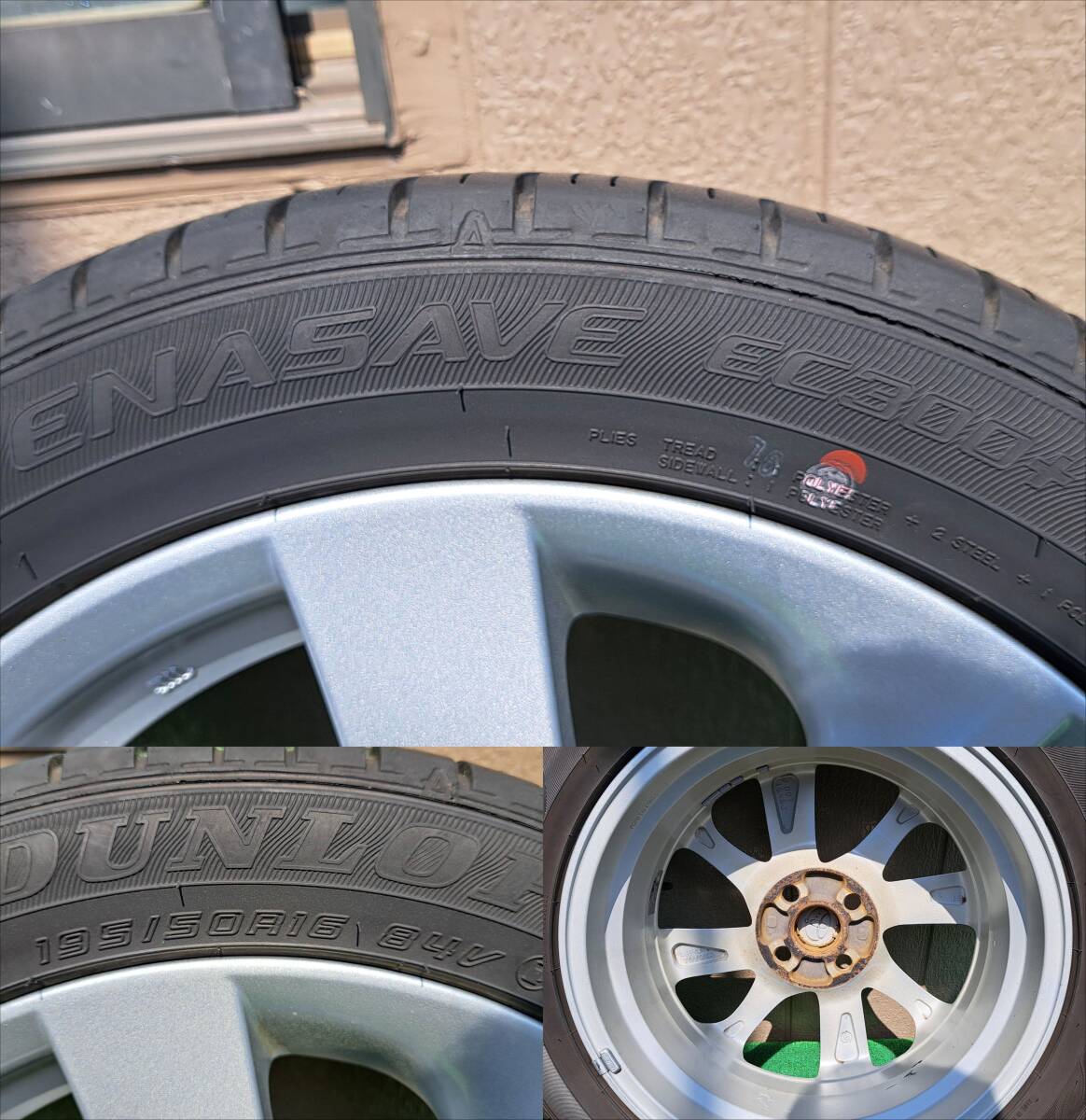 195/50R16 トヨタ アクア 純正 アルミホイール 4本 ヴィッツ 195/50R16 トヨタ アクア 純正 アルミホイール 4本 ヴィッツ