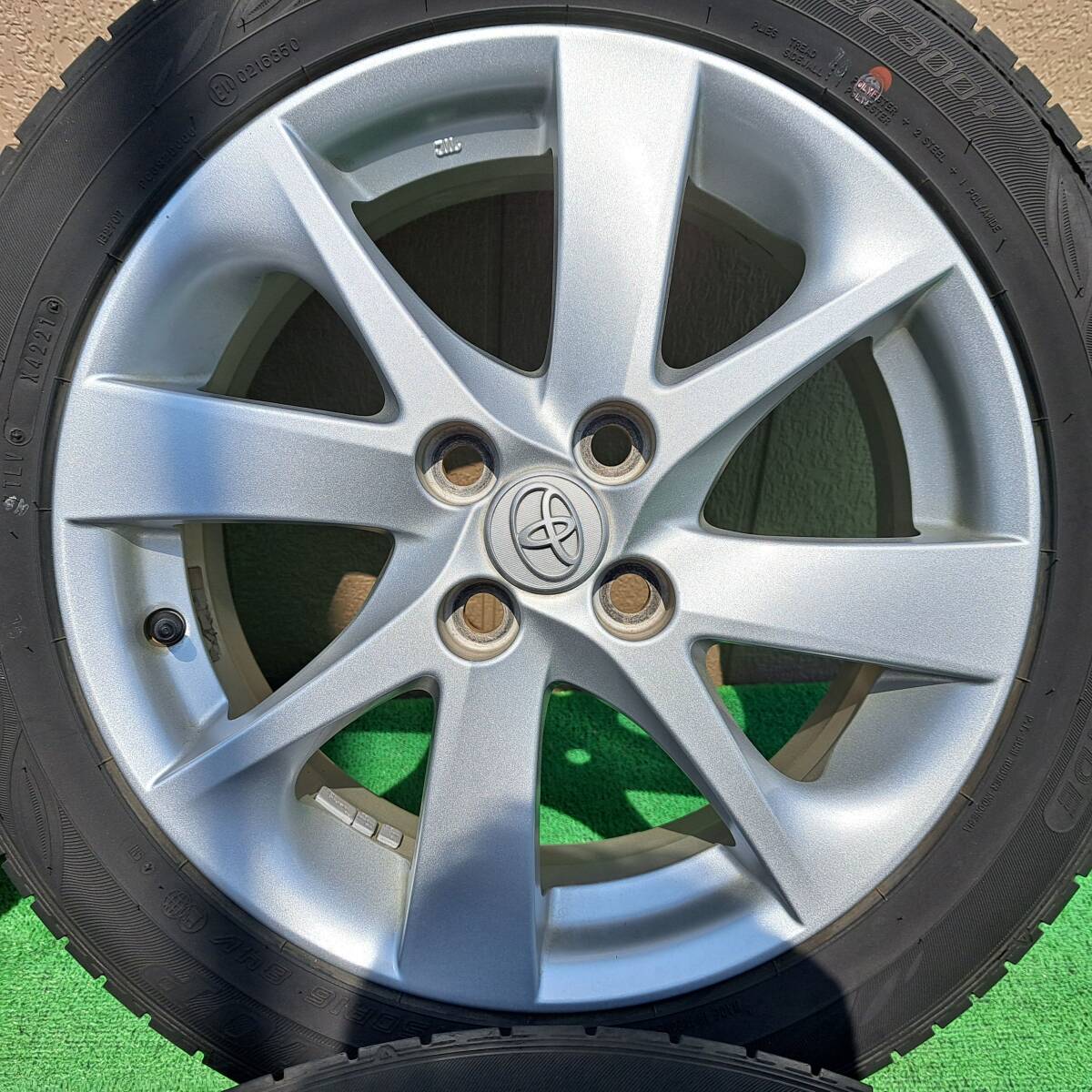 195/50R16 トヨタ アクア 純正 アルミホイール 4本 ヴィッツ