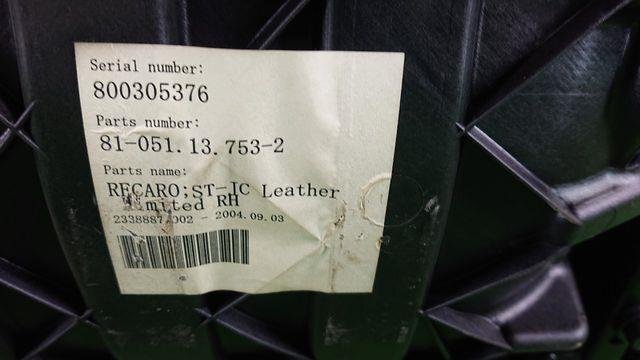 スバル レガシィ アウトバック2.5I BP9 RECARO 運(yùn)転席 シート ST-JC レザー 電動 リモコン付（ケーブル被覆剝け有） ★個人宅配送不可★