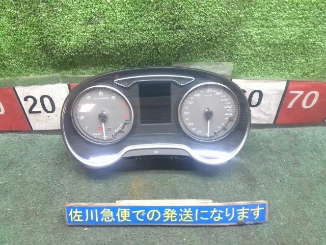 アウディ Audi S3 スポーツバック 8VCJXF スピードメーター 速度計(jì) 300km/h フルスケール 動(dòng)作OK 36,970km 傷有り 現(xiàn)狀販売 中古