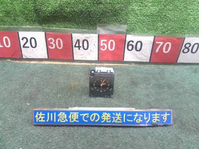 トヨタ 90系 90プラド RX ショート KDJ90W 純正 アナログ時(shí)計(jì) クロック 83910-60160 動(dòng)作OK 傷?汚れ有り 現(xiàn)狀販売 中古
