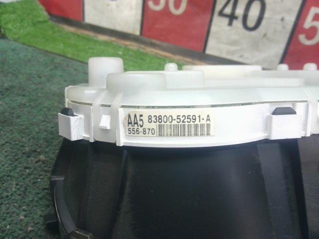 トヨタ イスト F Lエディション NCP65 純正 スピードメーター 速度計 83800-52591 アナログ タコ付 ODOデジタル 140,974km 動作OK 傷有り