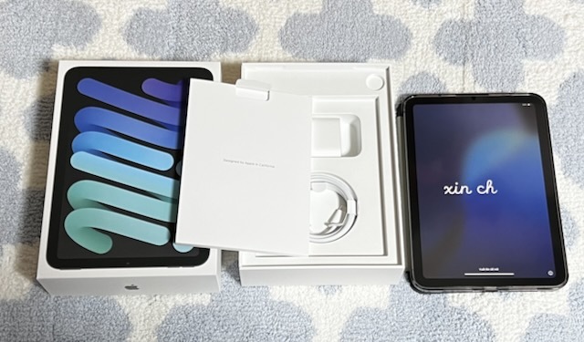 iPad mini7 512GB スペースグレイ(付属品は未使用、中古ケース iPad mini7 512GB スペースグレイ(付属品は未使用、中古ケース