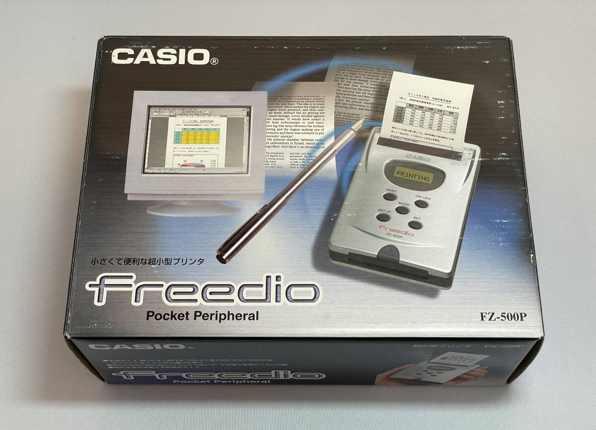 【未使用?超希少／専用箱＆取説付】★Ｃａｓｉｏ／カシオ：超小型プリンター（ＦＺ－５００Ｐ）★