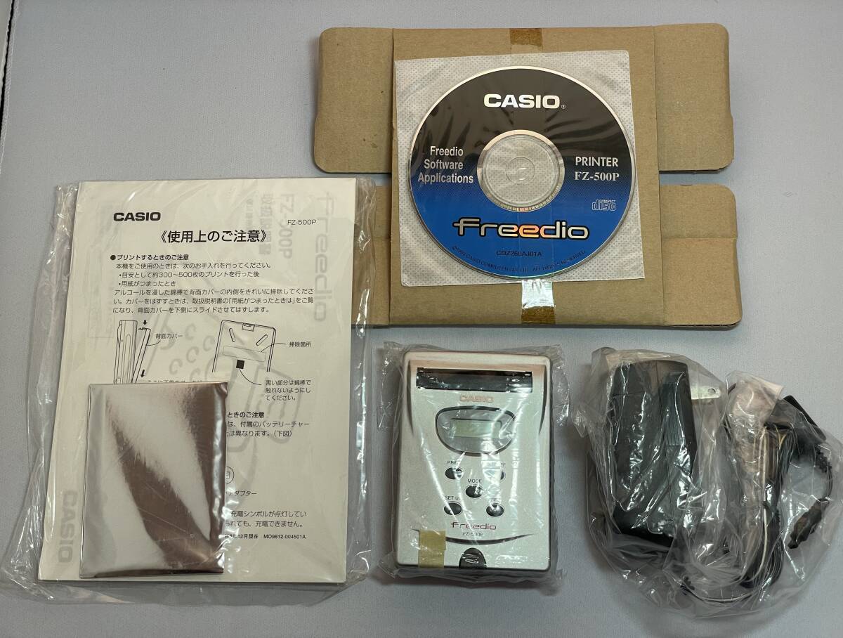 【未使用?超希少／専用箱＆取説付】★Ｃａｓｉｏ／カシオ：超小型プリンター（ＦＺ－５００Ｐ）★