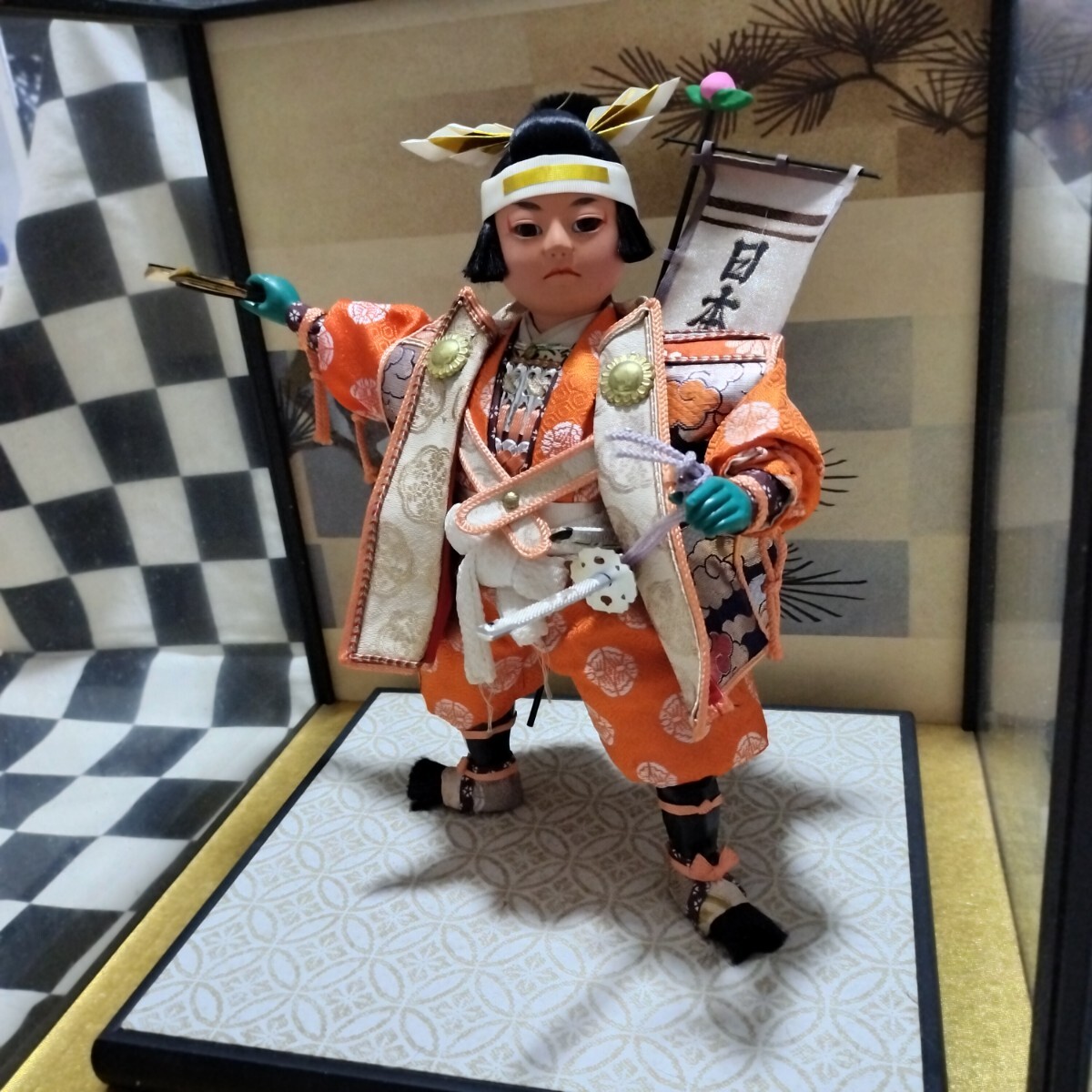 【高額売筋】 置物 日本人形 人形 桃太郎 昭和レトロ 民芸品 和風インテリア その他