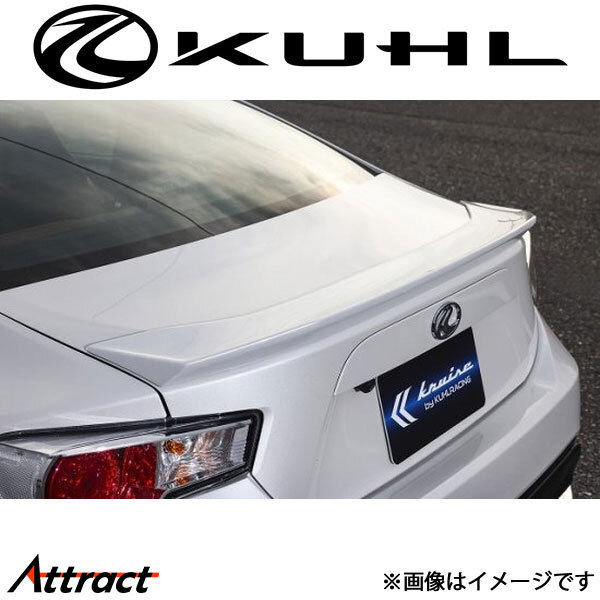 クルーズ 86 ZN6[前期]トランクスポイラー 未塗装 Ver1 KR-ZN6RR KUHL KRUISE エアロ 外装パーツ