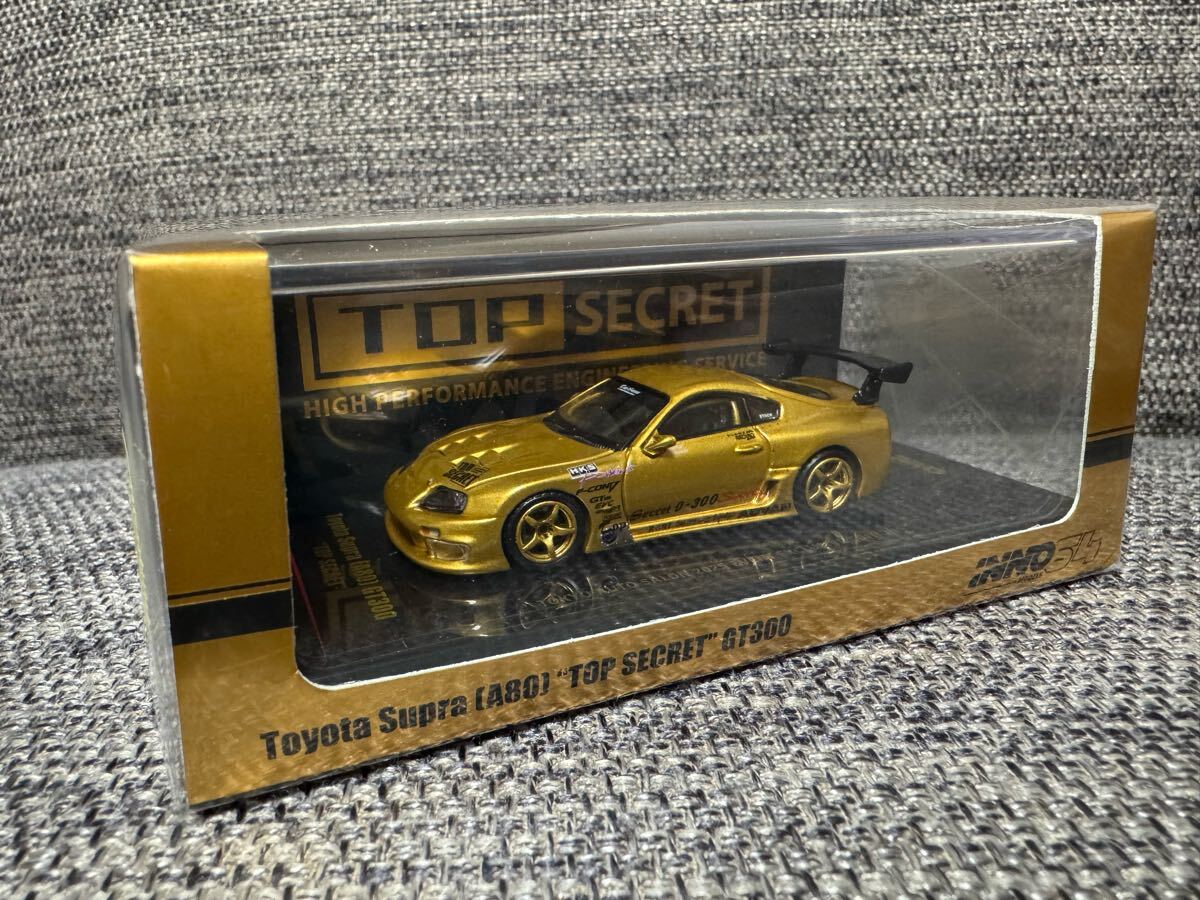 東京オートサロン2025限定 INNO64 トヨタスープラ TOP SECRET